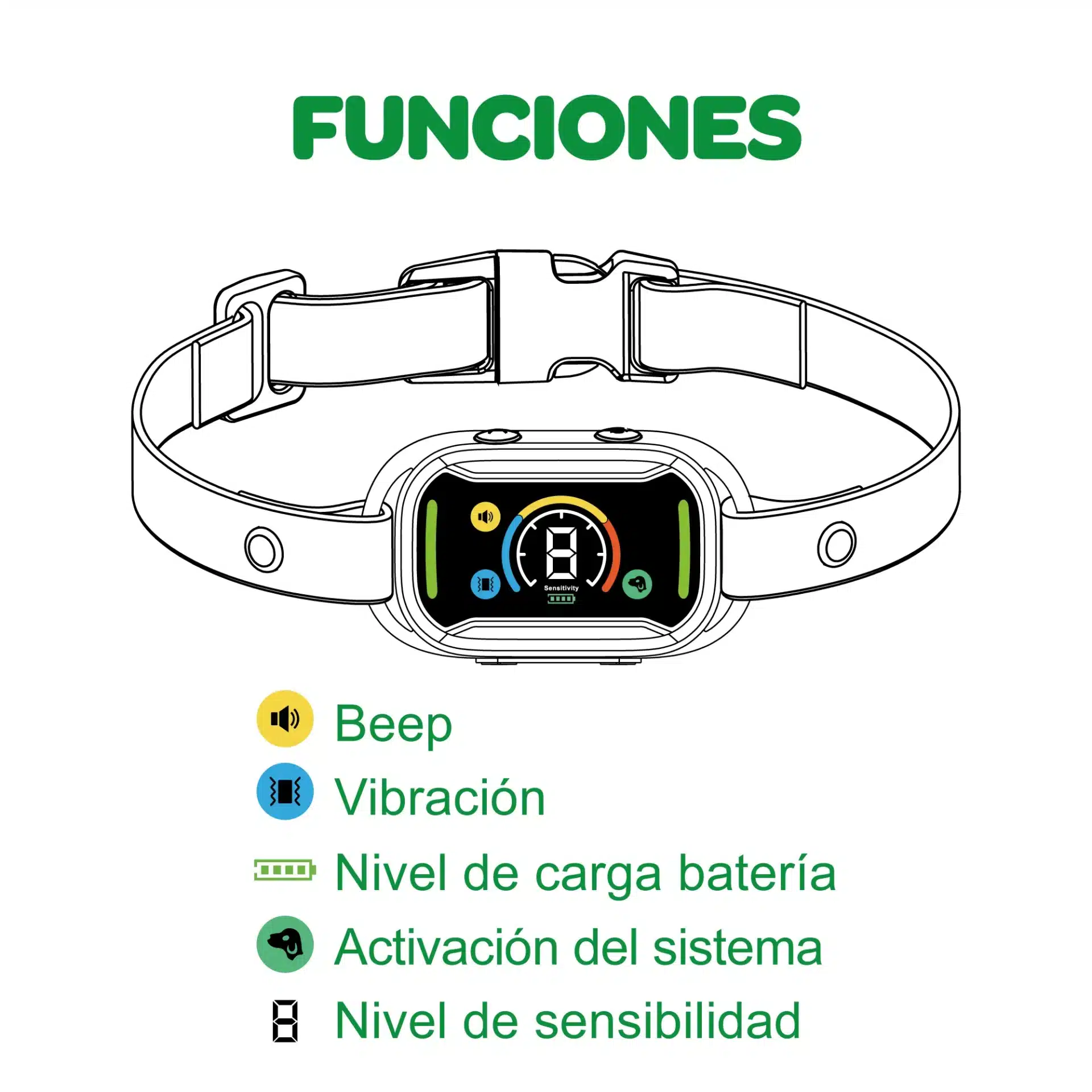 Collar adiestramiento y antiladridos para perros - Imagen 6