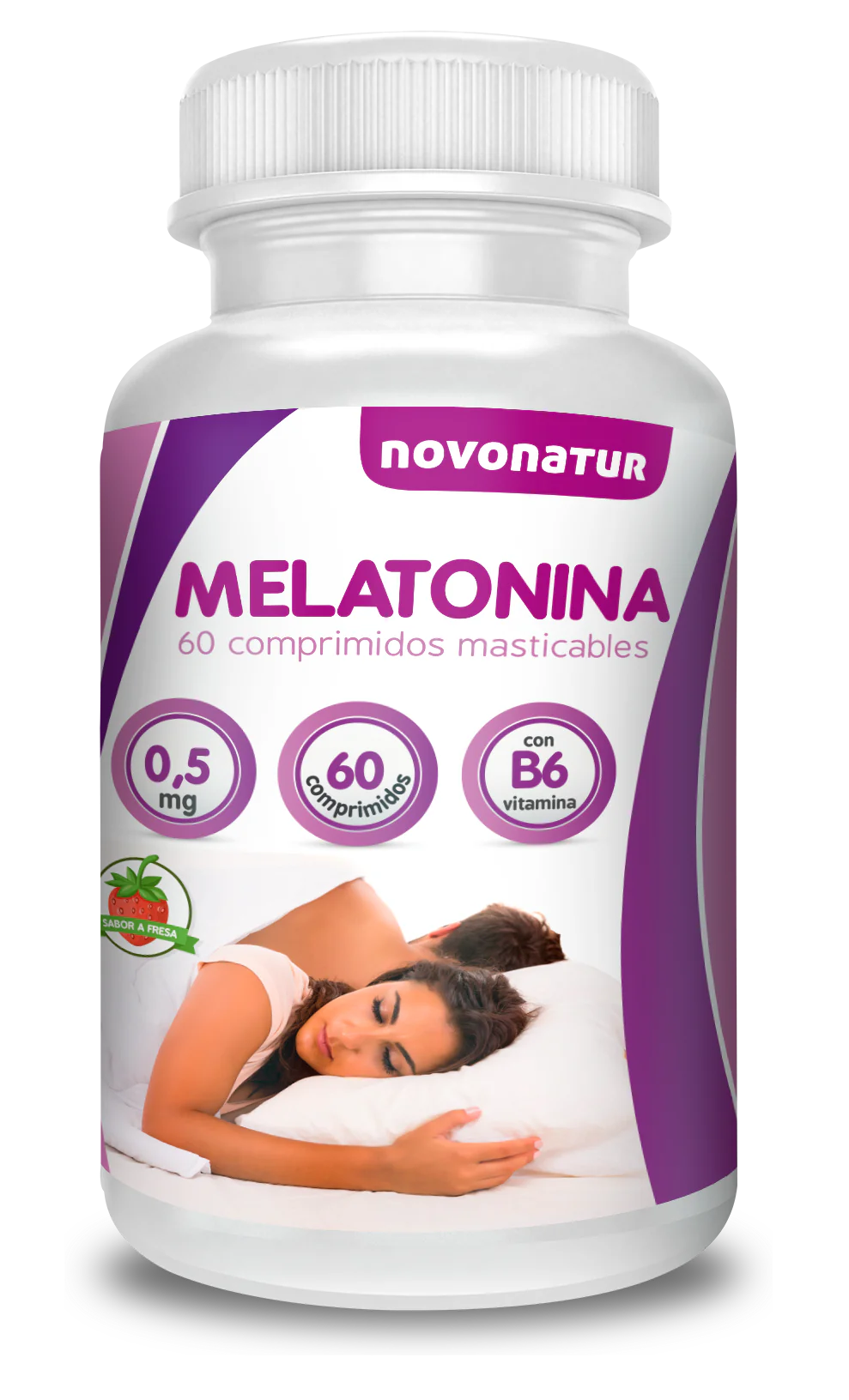 Melatonina masticable + B6