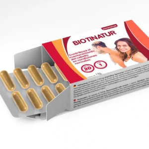 Biotinatur, biotina para el cabello.