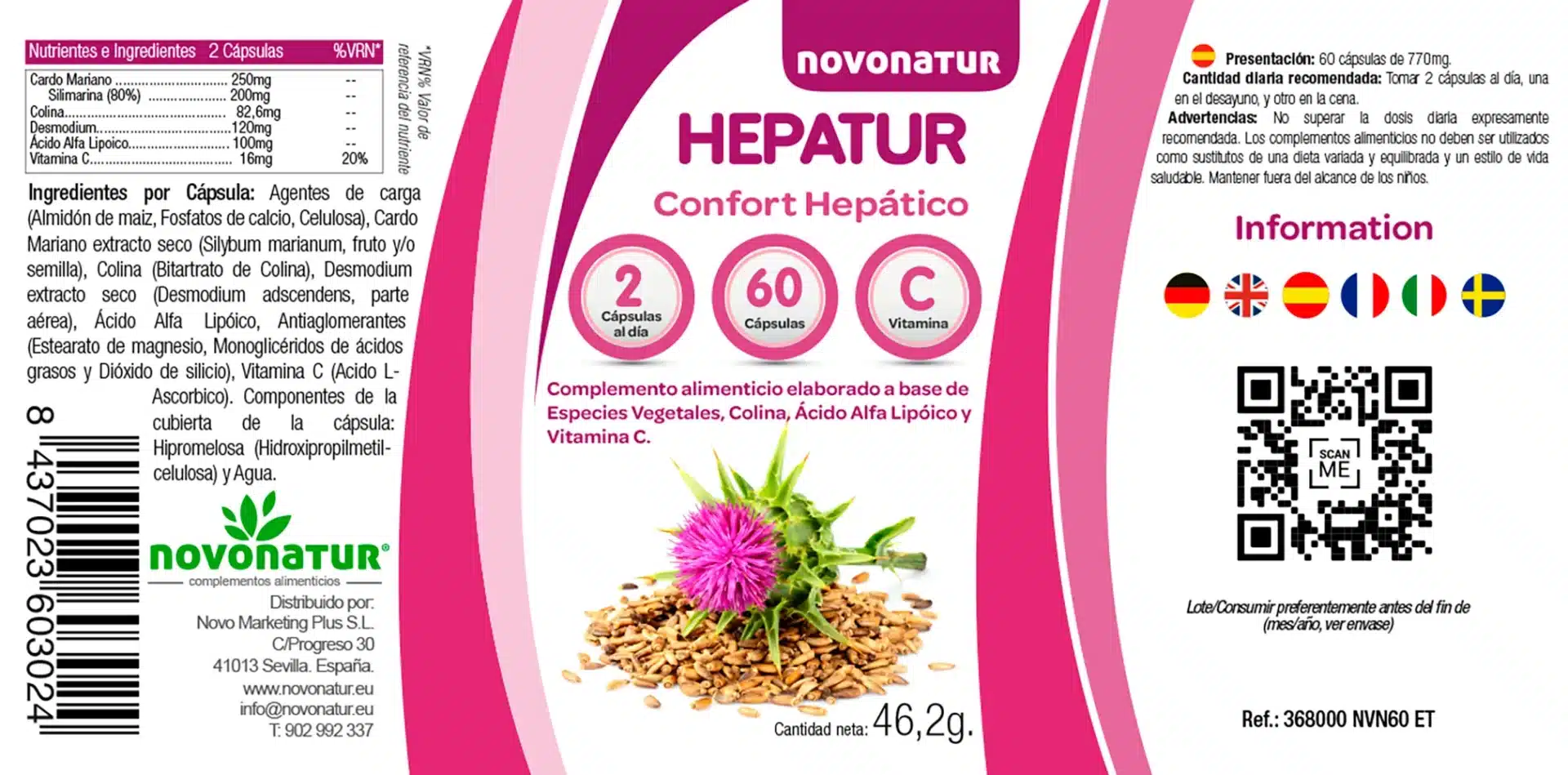 Hepatur Confort Hepático - Imagen 7