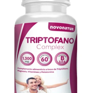 Triptófano + Magnesio + Espirulina + Melatonina